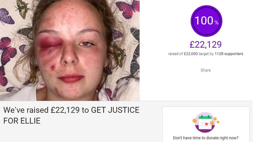 More than 1,100 people donated to an online appeal to "get justice" for Williams
